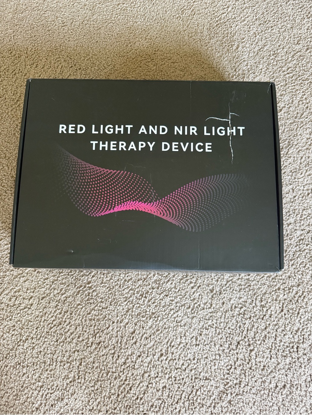 Red Light and NIR Light Therapy Device – Black